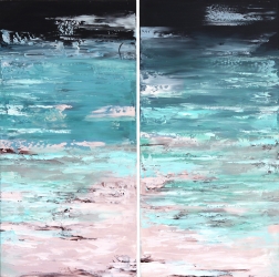 Ivana Milosevic: Ocean California (Diptych)