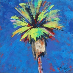 Kathleen Keifer: Cerulean Sizzle Palm