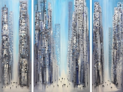 Ekaterina Ermilkina: City Dreaming (Triptych)