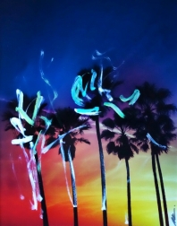 Pete Kasprzak: Venice California Multi Palms 1