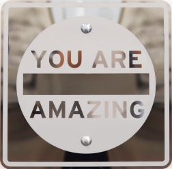 Scott Froschauer: You Are Amazing (Mirror Inverse II)