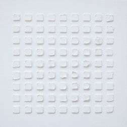 Len Klikunas: White on White Pictograph T3