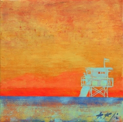 Kathleen Keifer: Soft Orange Tower