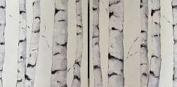 Beth Munro: Birch Diptych