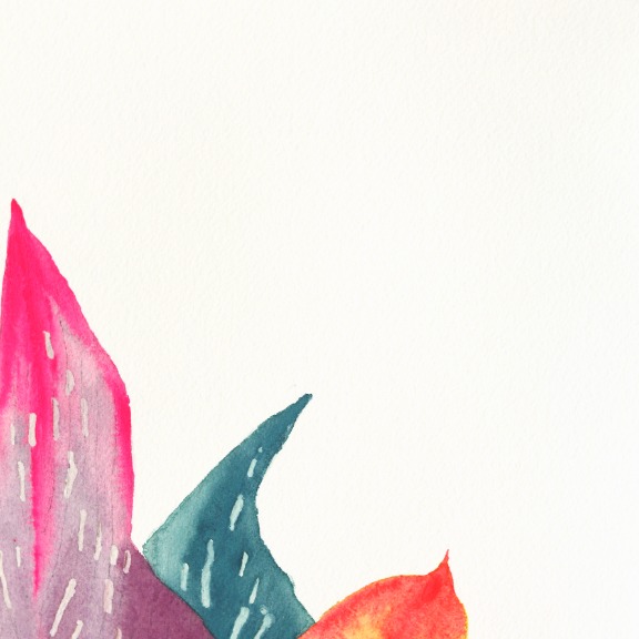 Xiao Wen Xu: Rainbowland Calla Lily Leaves II image 3