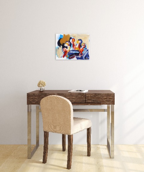 Ash Almonte: Red Orange Yellow Blue Crown image 8